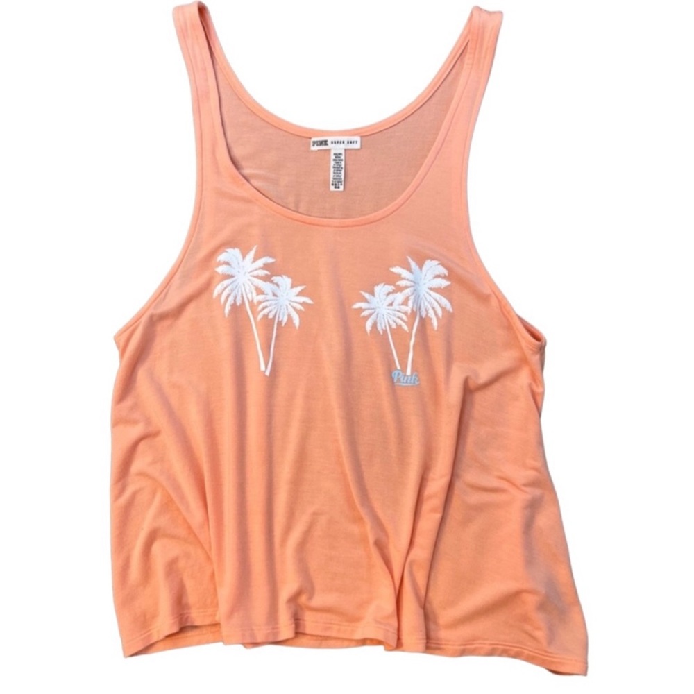 Victoria’s Secret PINK Super Soft Palm Tree Tank